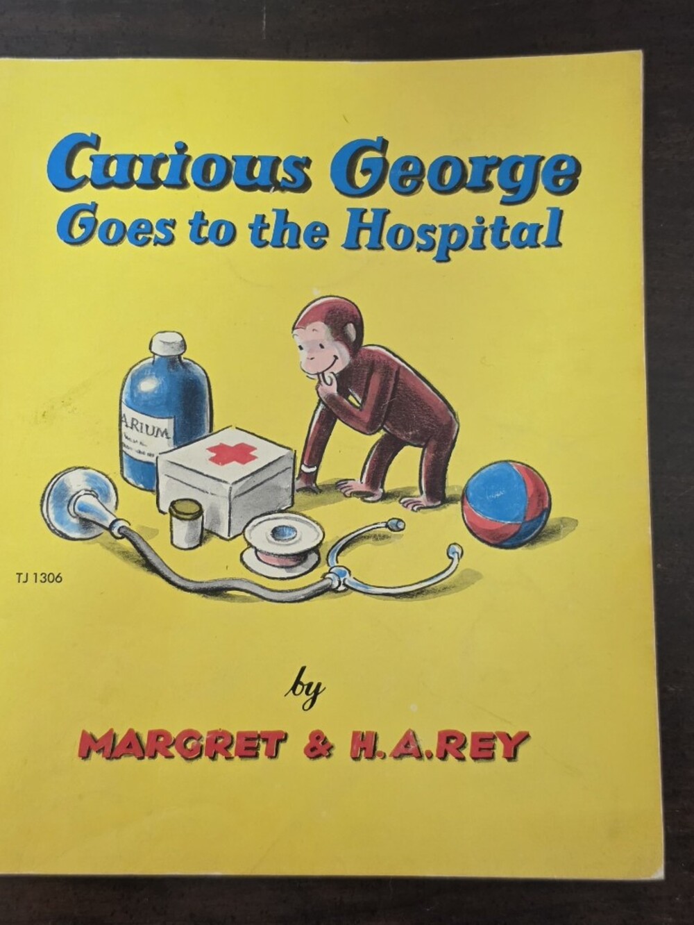 Curious George Goes to the Hospital - Yellow Book